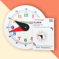 Edulearnable Toy Clock For Early Time Learning For Kids Gift For Little Boys Girls Educational Montessori Teach And Learn Dummy