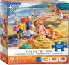 EuroGraphics Fun in the Sun Puzzle - 300 Pieces, Multi Color, Cardboard, Model 8300-0449