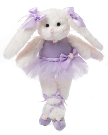 Bearington Collection Juliette Pirouette Plush Stuffed Animal Ballerina Frog 15''