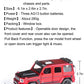 Tianmei 1:32 Suv Kids Toys Die-Cast Alloy Metal Car Model Collection Children Play Vehicle (Bbs - Red)