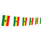 Kind Girl Ghana Flag Ghanaian Flag,100Feet/76Pcs National Country World Pennant Flags Banner,Party Decorations Supplies For Olym
