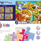 Masterpieces Googly Eyes 48-Piece Jigsaw Puzzle for Kids - Woodland Animals - 14x19 - Assorted Colors
