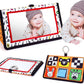 Epessa Baby Mirror Toys For Tummy Time, Newborn Infant Toys 0-6 6-12 Months, Baby Floor Mirror, Black And White High Contrast Baby Toys 0 3 6 9 Month Crawling Sensory Toy, Crib, Brain Development