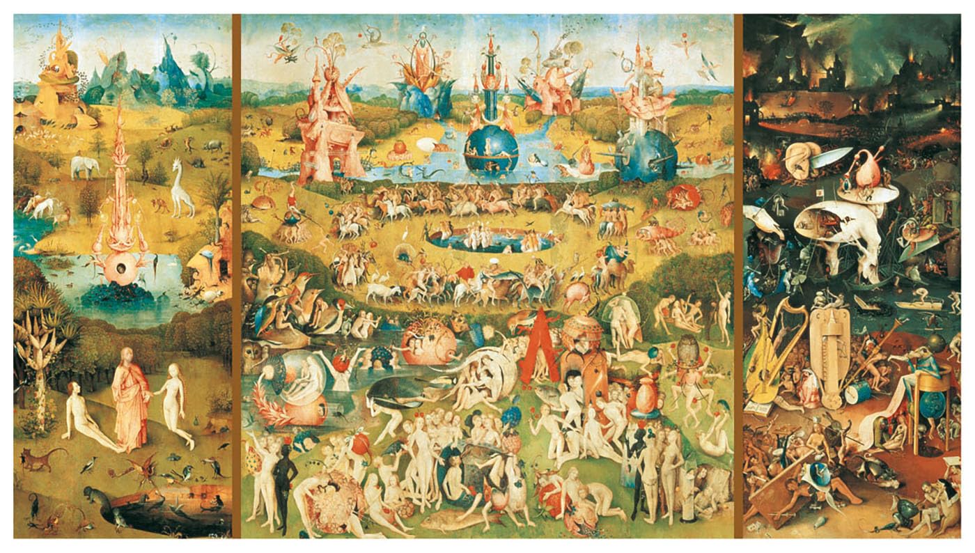 Educa 9,000 Piece Puzzle - The Garden of Earthly Delights, Cardboard, Model 14831