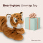 Bearington Lil' Saber Small Plush Stuffed Animal Tiger, 9 Inches