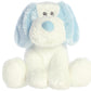 Aurora® Playful Scruff™ & Dafney™ Scruff™ Baby Stuffed Animal - Soft & Cuddly Toy - Imaginative Play - Blue 9 Inches