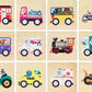 Vehicle Memory Tiles - Made In Usa