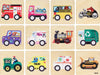 Vehicle Memory Tiles - Made In Usa