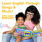 Astro Learns English Children's Songs Musical Books, Interactive Sound Toy, Pink & Blue for Toddlers Ages 1-3