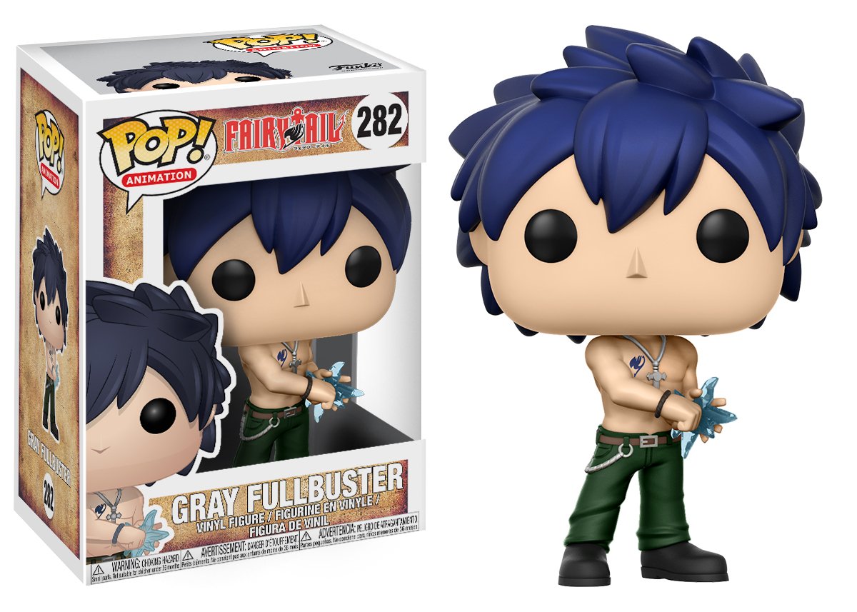 Funko Pop Vinyl Figure - Fairy Tail Gray Fullbuster - 3.75 inches - Collectible