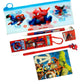 Action Superhero Stationery Gift Set For Kids Cartoon Pencil Pouch Pencil Case For Girls Cute Collection Pencil Pouch With Pen,S