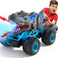 Lilybuds Remote Control Dinosaur Car For Boys Kids, 2.4Ghz Rc Dinosaur Truck For Toddlers, Electric Hobby Rc Car Toys With Light