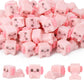 Ggstddup 50 Pcs Mini Resin Axolotl, Retro Pixel Axolotl, Tiny Cube Axolotl Figures, Cute Block Shape Axolotl Ornament For Landsc