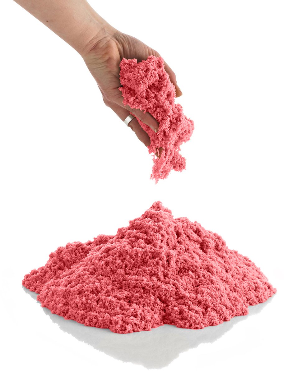 Coolsand Red 2 Pound Refill Pack - Moldable Indoor Play Sand In Resealable Bag
