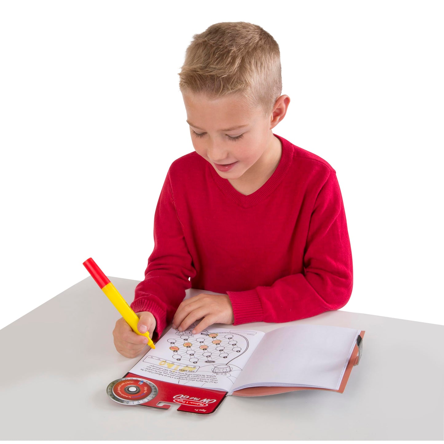 Melissa & Doug On The Go Secret Decoder Activity Book - The Case of The Runaway Ruby