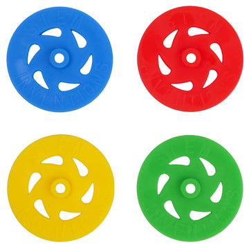 You Make Plastic Project Wheels With 1/8' Hole - Pack Of 100 Pcs - Designed For Science And Engineering Car Projects