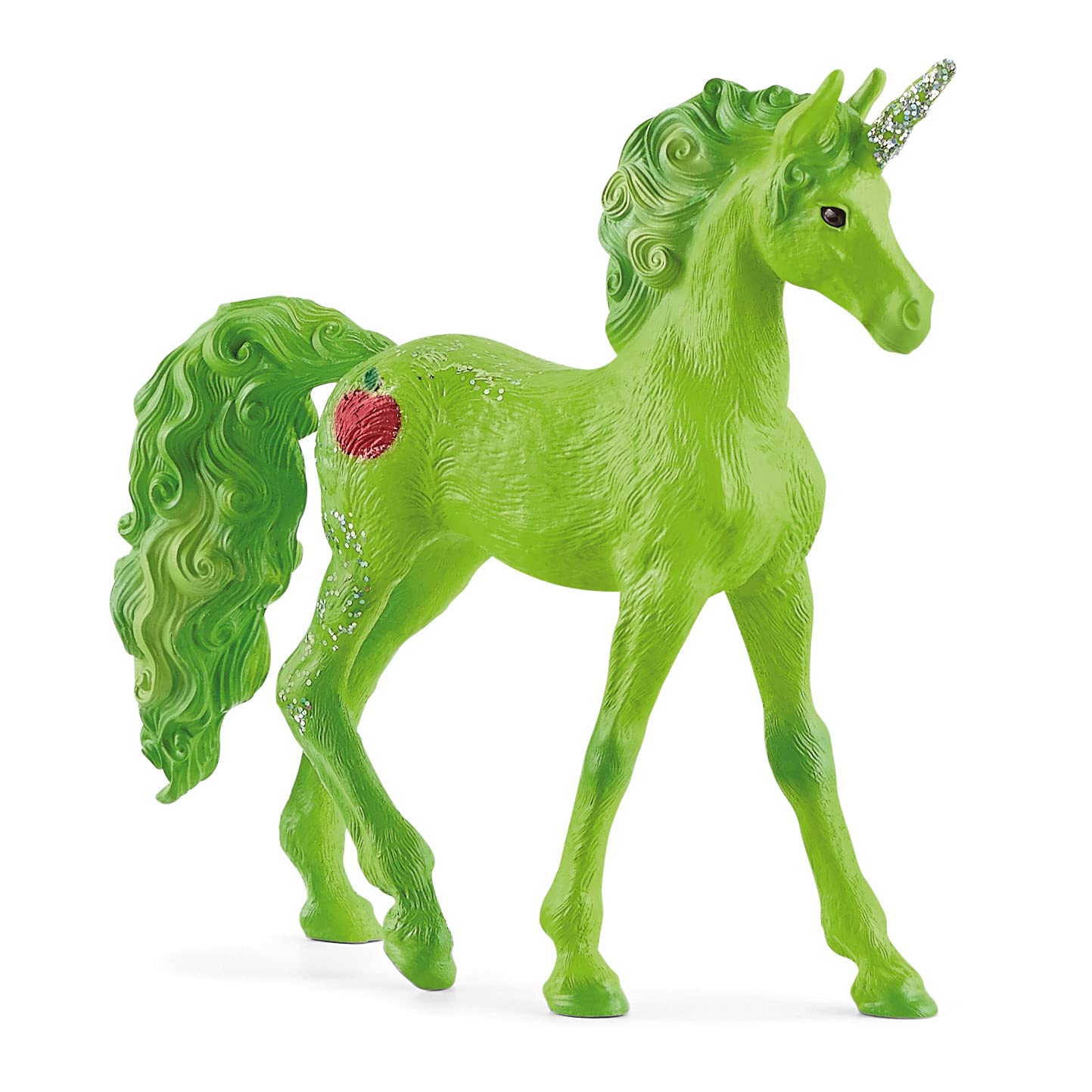 Schleich Bayala Unicorn Toys - Apple Unicorn Foal Gift for Girls & Boys 5-12