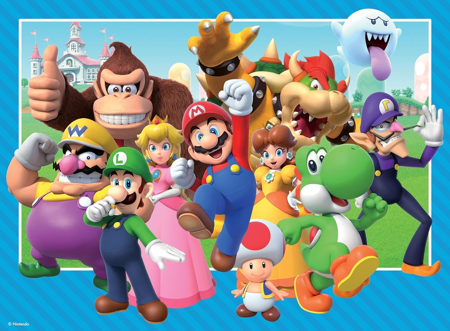 Ravensburger - 12001074 Children'S Puzzle - 100 Xxl Pieces - Let'S-A-Go! / Super Mario - Ages 6 Puzzle - Thick And Sturdy Cardboard - Adventure - 12001074