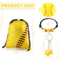 Nuogo 48 Pcs Softball Party Favors Softball Gifts For Girls Include 12 Pcs Softball Goodie Bags 12 Pcs Softball Keychain 12 Pcs