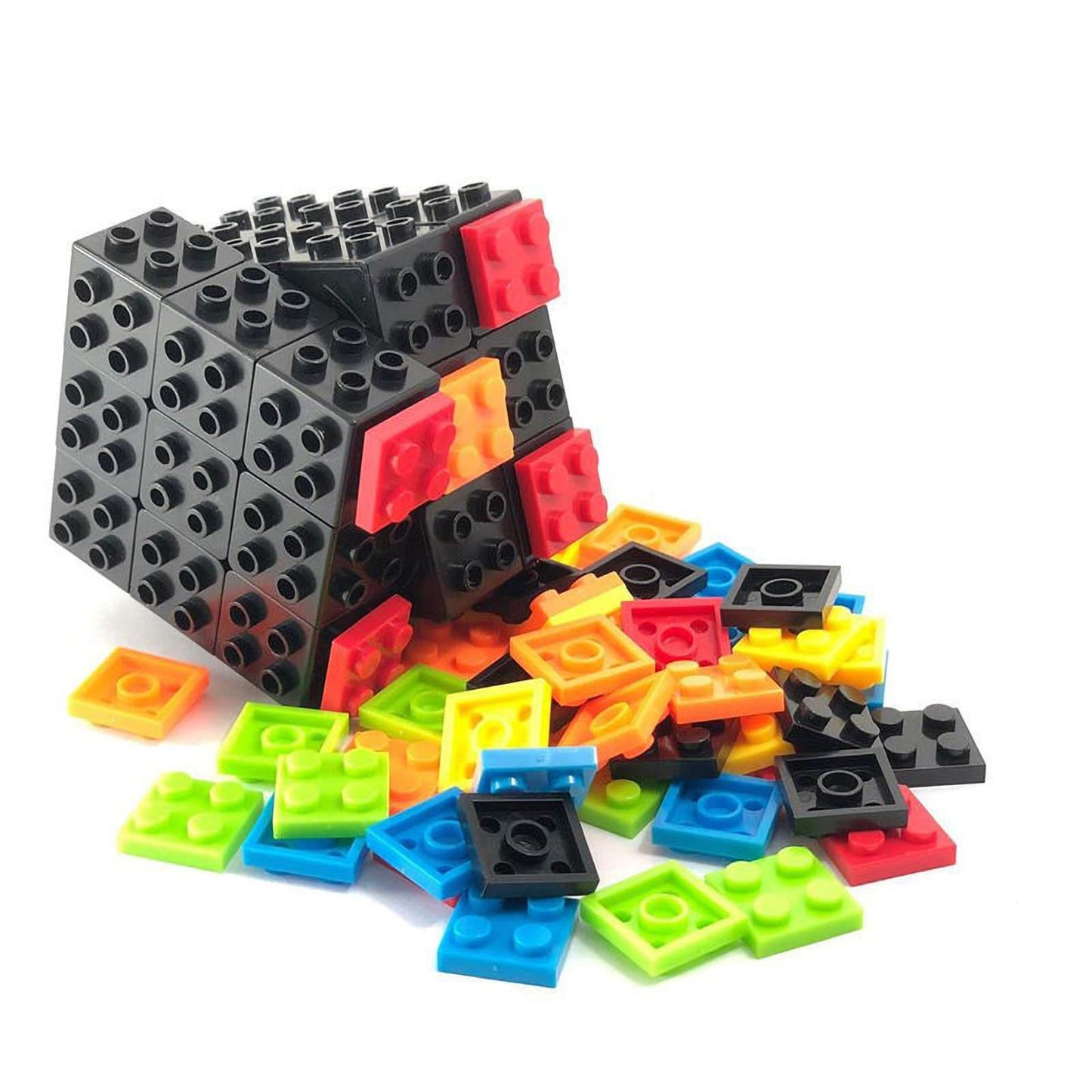 Amaza 3X3 Speed Cube Easter Basket Stuffers 3X3X3 Magic Speed Cube Puzzles Black Toys Sturdy And Smooth Speed Cube Puzzles Toy For Kids And Adults