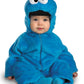 Sesame Street Cookie Monster Deluxe Two-Sided Plush Jumpsuit Costume (12-18 Months), Blue