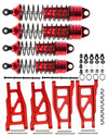 RCMYou RC Shocks & Front Rear Suspension Arm Upgrades Part for 1/10 Slash 4x4 VXL,Rustler 4X4 VXL,Stampede 4X4 VXL,Hoss 4X4 VXL,