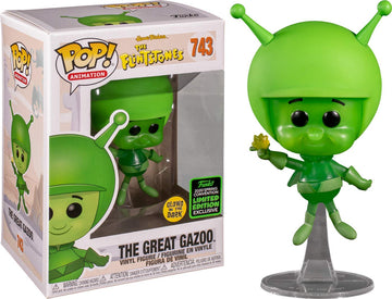 Funko POP! The Flintstones #743 - The Great Gazoo Glow in The Dark ECCC 2020 Shared limited availability