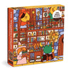 Mudpuppy 500 Piece Puzzle - The Wizard's Library, Colorful Illustrations, Cardboard, Perfect for Ages 8+