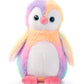 The Petting Zoo Penguin Plush Toy, Rainbow 9" Stuffed Animal, Small, Polyester