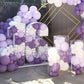 Partywoo Dusty Purple Balloons, 50 Pcs 12 Inch Boho Purple Balloons, Faded Purple Balloons For Balloon Garland Balloon Arch As Party Decorations, Birthday Decorations, Wedding Decorations, Purple-F50