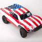 SummitLink Compatible Custom Body Flag Star Style Replacement for 1/10 Scale RC Car or Truck (Truck not Included) SS-FS-01
