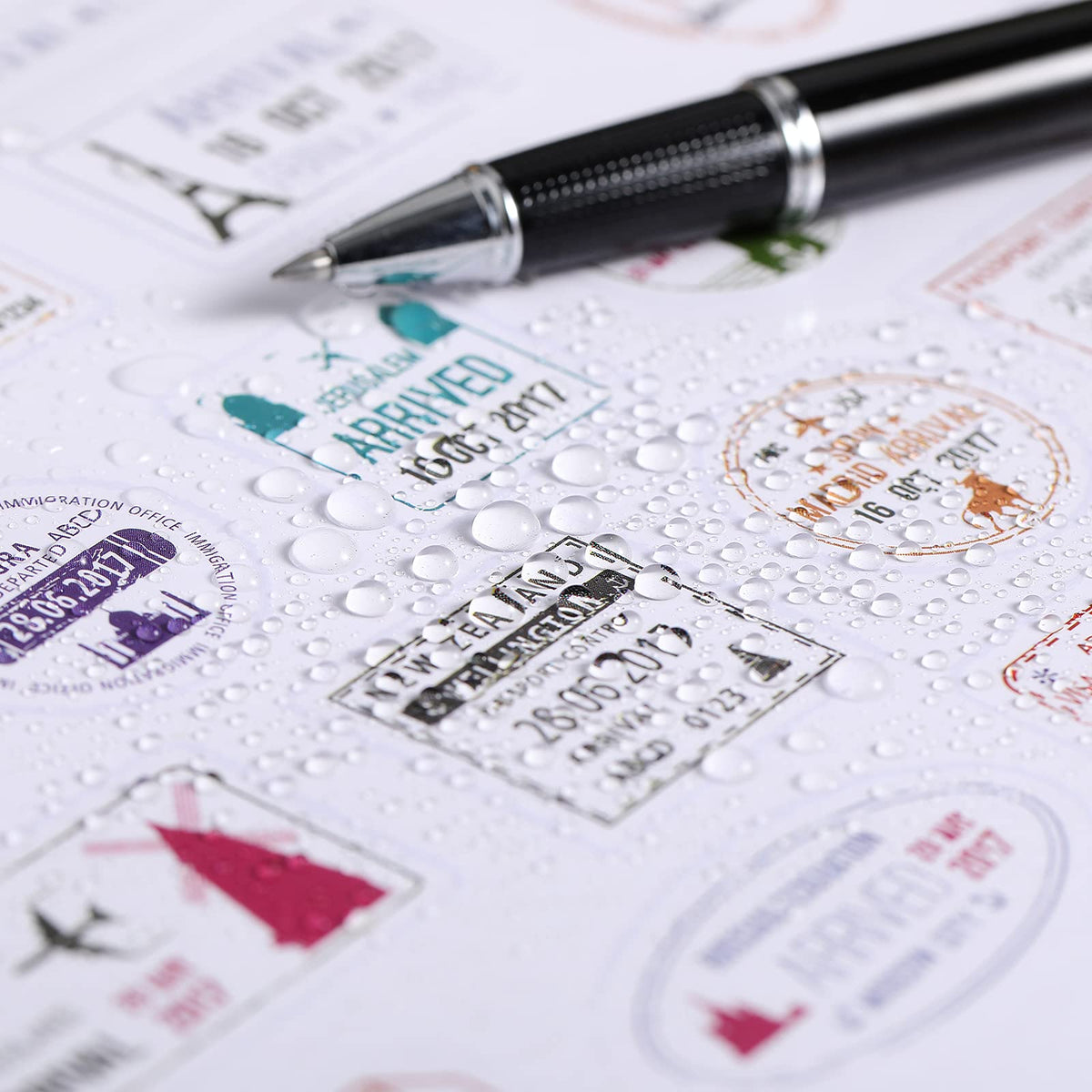 1500 Pieces Travel Stickers Country Stickers Passport Stickers ...