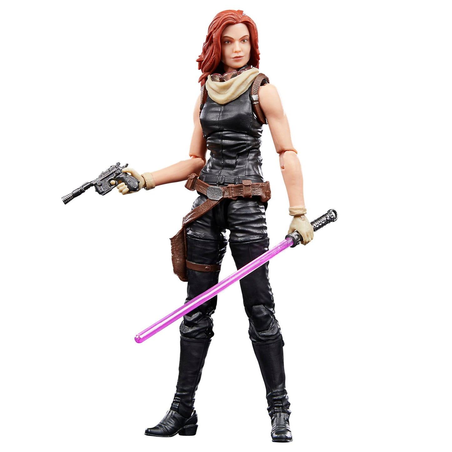 STAR WARS Mara Jade 6" Action Figure, Black, Plastic, Model F70015L0