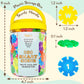 TOYLI Smart Coins Set - 500 Interlocking Discs, STEM Toys, Small Size, Multicolored, Model TOYL-1025