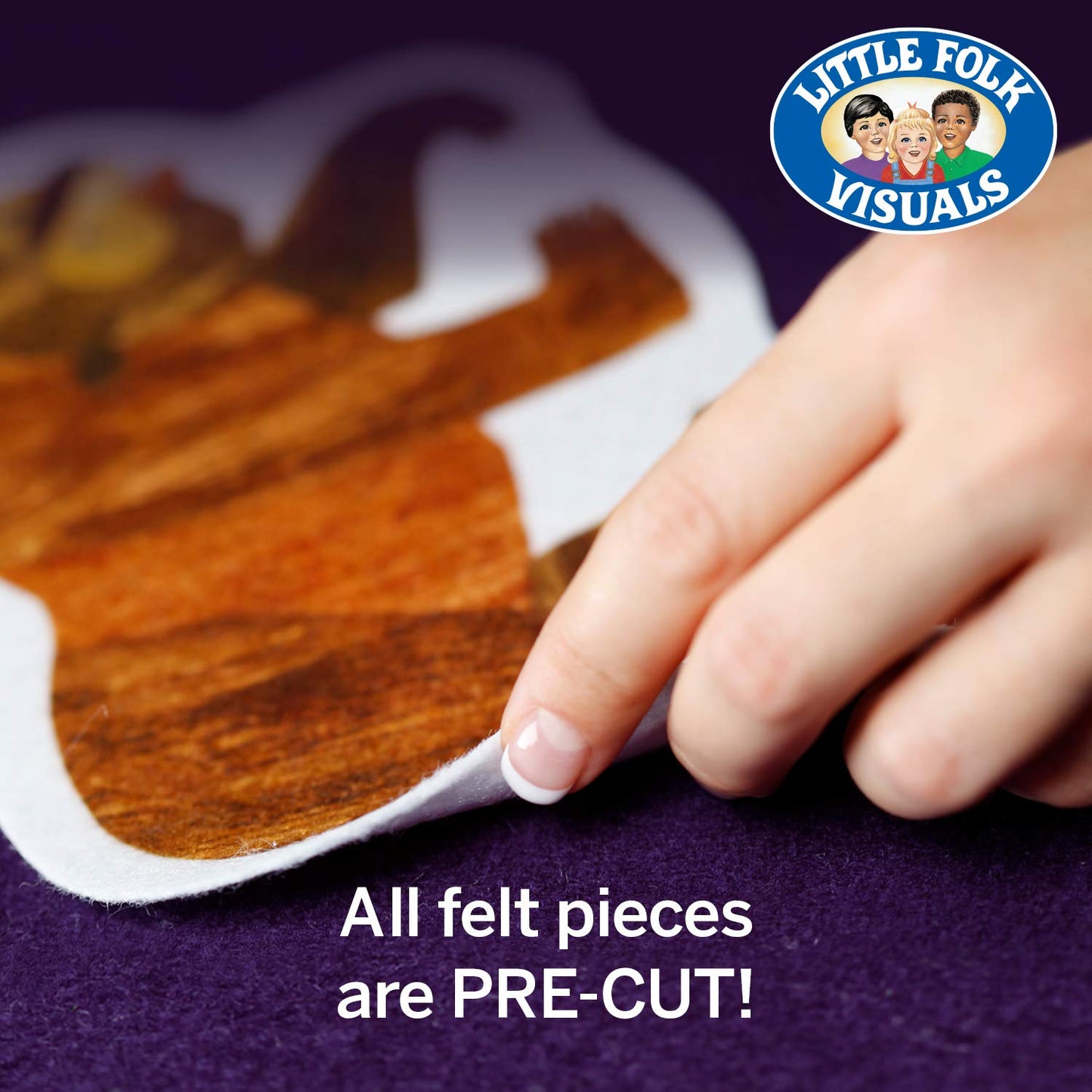 Little Folk Visuals Tabernacle Precut Flannel/Felt Board Figures, 32 Pieces Set