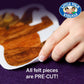 Little Folk Visuals My Plate Precut Flannel/Felt Board Figures, 56 Pieces Set