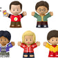 Little People Collector Big Bang Theory Set - 5 Multicolor Figures in Display Box, Model HYT47, Perfect for Adults & Fans