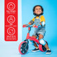 Yvolution Y Velo Junior Toddler Balance Bike | 9 Inch Wheel No-Pedal Training Bike for Kids Age 18 Months to 4 Years(Red)