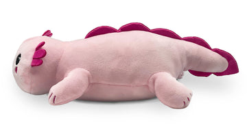 Hatchkinz | Reversible Axolotl To Egg Plushie | Happy + Sad | Show Your Mood | Stress Relief Plush 8''