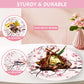 Qyeahkj 100 Pcs Cherry Blossom Party Supplies Set Cherry Blossom Plates And Napkins Birthday Party Tableware Packs Decorations C