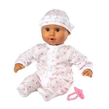 Melissa & Doug Mine To Love Mariana 12' Poseable Baby Doll With Romper, Hat