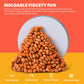 Lcvuuk Magnetic Ferrite Putty Rocks,Orange More Than 300 Weak Magnetic Smooth Ferrite Pebbles, Magnet Rock Desk Toys And Time-Ki
