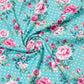 Jxstar Green Flower Dresses Matching Doll & Girls 5T 6T Birthday Party Gift Clothes