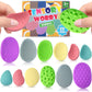 Sensory Fidget Toys For Kids Adults, 12Pcs Silicone Worry Stone, Textured Sensory Stones For Autism Adhd Kids Calming, Classroom Prizes Sensory Toys - Gifts Christmas Stocking Stuffers For Kids