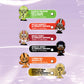 Teenymates NFL 2024 Party Animal Series 4 Pack - 8 Figures Total, 1 Inch Brown Plastic Toys