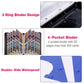 Collectible Trading Card Albums,Collectible Trading Card Protective Sleeves,Card Binder 4-Pocket,400 Pockets Card Case Holder Fo