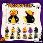 48 PCS Halloween Rubber Ducks with Bag  Bulk Halloween Ducks Toys for Jeeps Ducking Party Favors Goodie Bag Stuffers  Horror Ducks for Halloween  Non Candy Prizes Bath Toys Gifts for Kids
