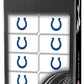 MasterPieces NFL Indianapolis Colts, Double Six Collector Edition Dominoes Game, For Ages 3+, Black, One Size (41675)