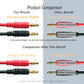 WOODGUILIN XT60 Charging Cable,Connector Plug to 4mm Banana Connector Adapter Charger with 12AWG 30CM Cable Connector,RC Battery