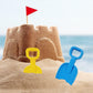 Chochkees Beach Toys Sand Shovel Day Play Set, 10.5'' Inch Shovel, Birthday Treats For Boys And Girls (8-Pack)